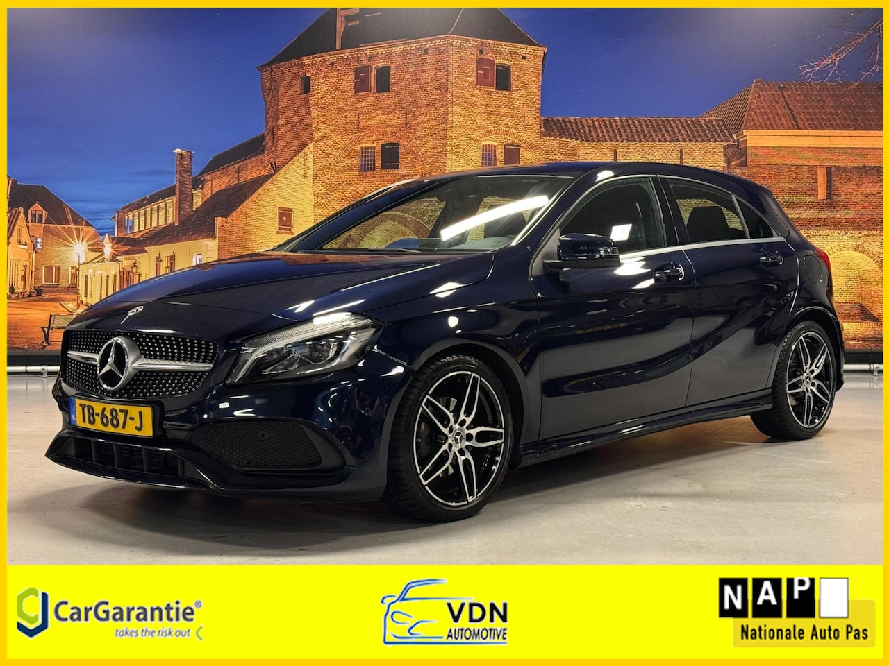 Mercedes-Benz A-klasse - 160 AMG Sport Edition Camera PDC - AutoWereld.nl