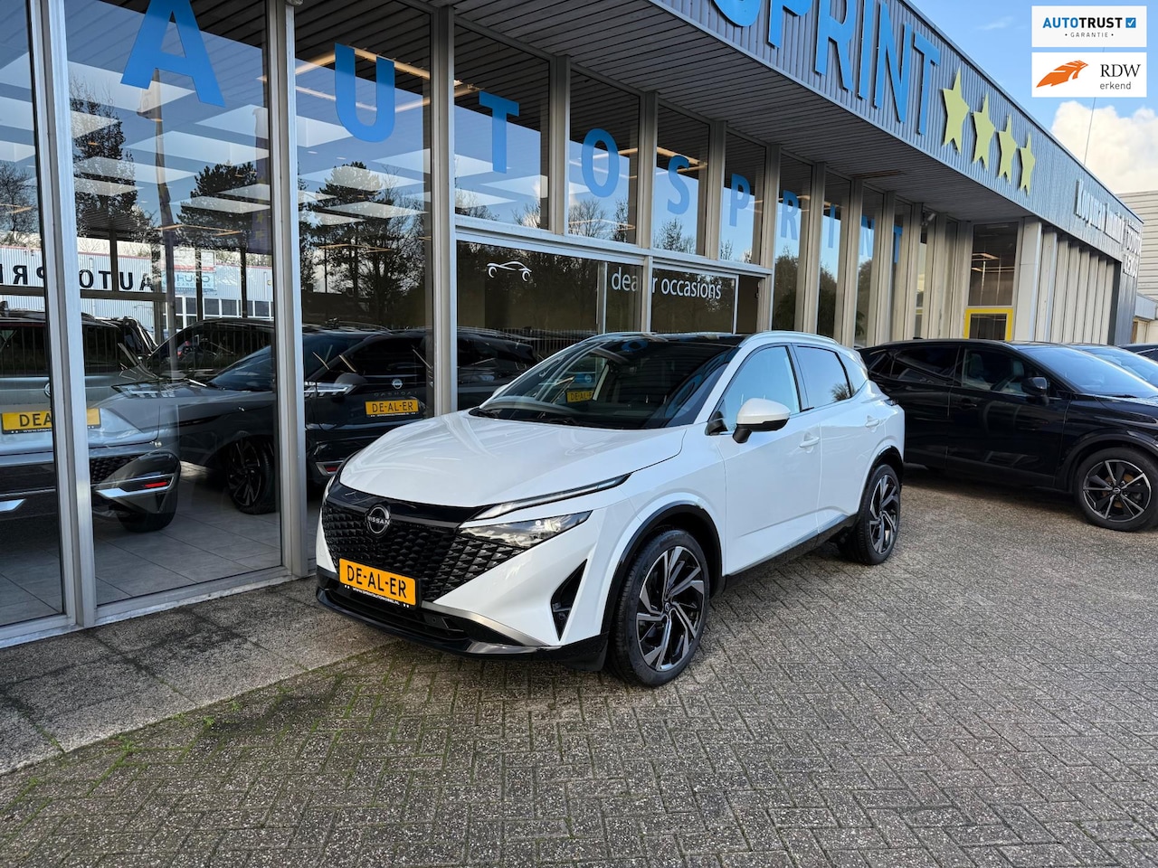 Nissan Qashqai - 1.3 MHEV Xtronic Tekna Plus 158PK /PANORAMADAK / 360 CAMERA / LEDER - AutoWereld.nl