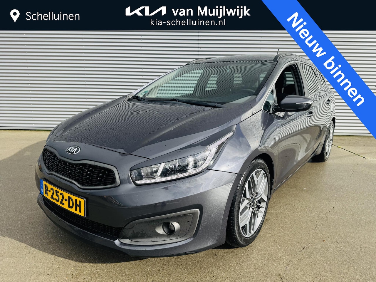 Kia Cee'd Sportswagon - 1.6 GDI DynamicLine Automaat6 | Clima | Stoelverwarming | Cruise | Camera | Navi - AutoWereld.nl