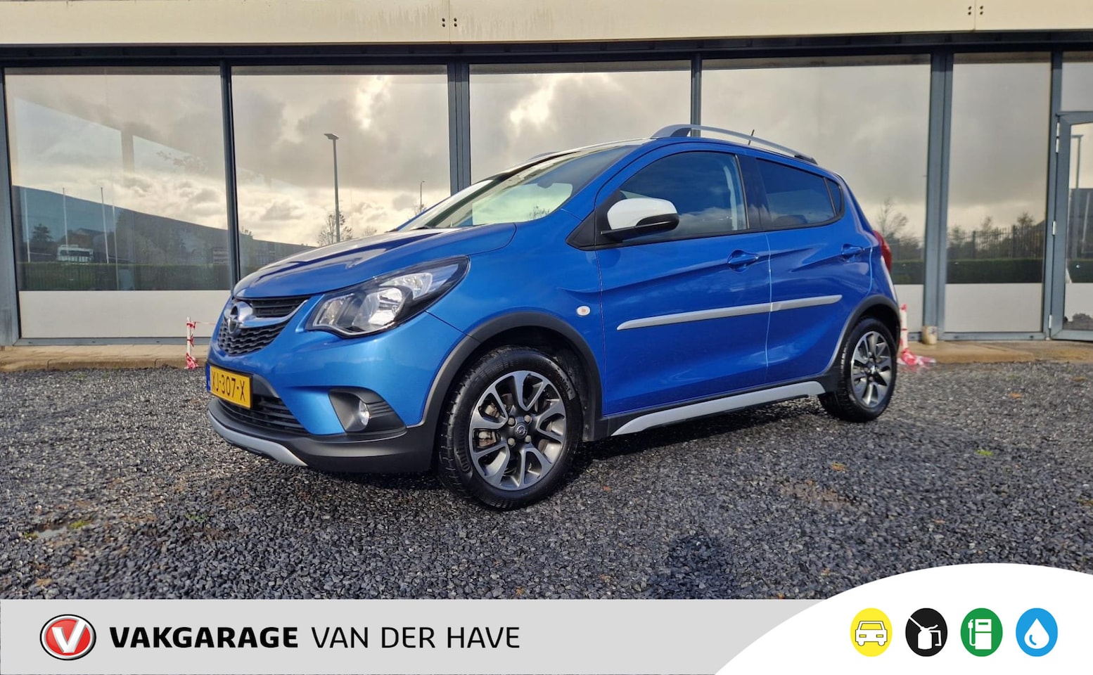 Opel Karl - 1.0 Rocks Online Edition | Automaat | Cruise Control | Carplay | Navigatie | PDC | ECC | V - AutoWereld.nl
