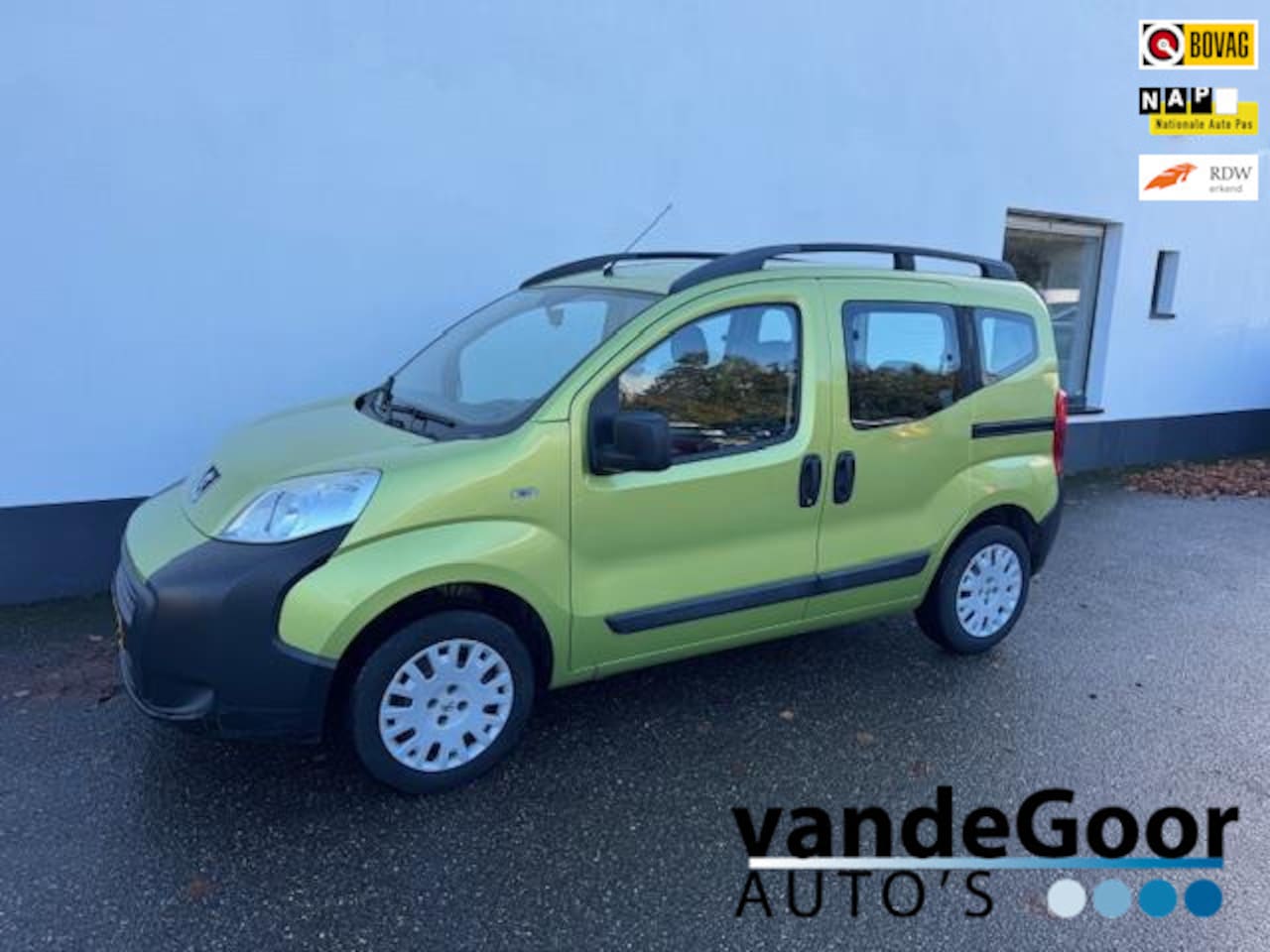 Peugeot Bipper Tepee - 1.4i 1.4i, '10, keurige auto, 116000 km, nieuwe apk ! - AutoWereld.nl