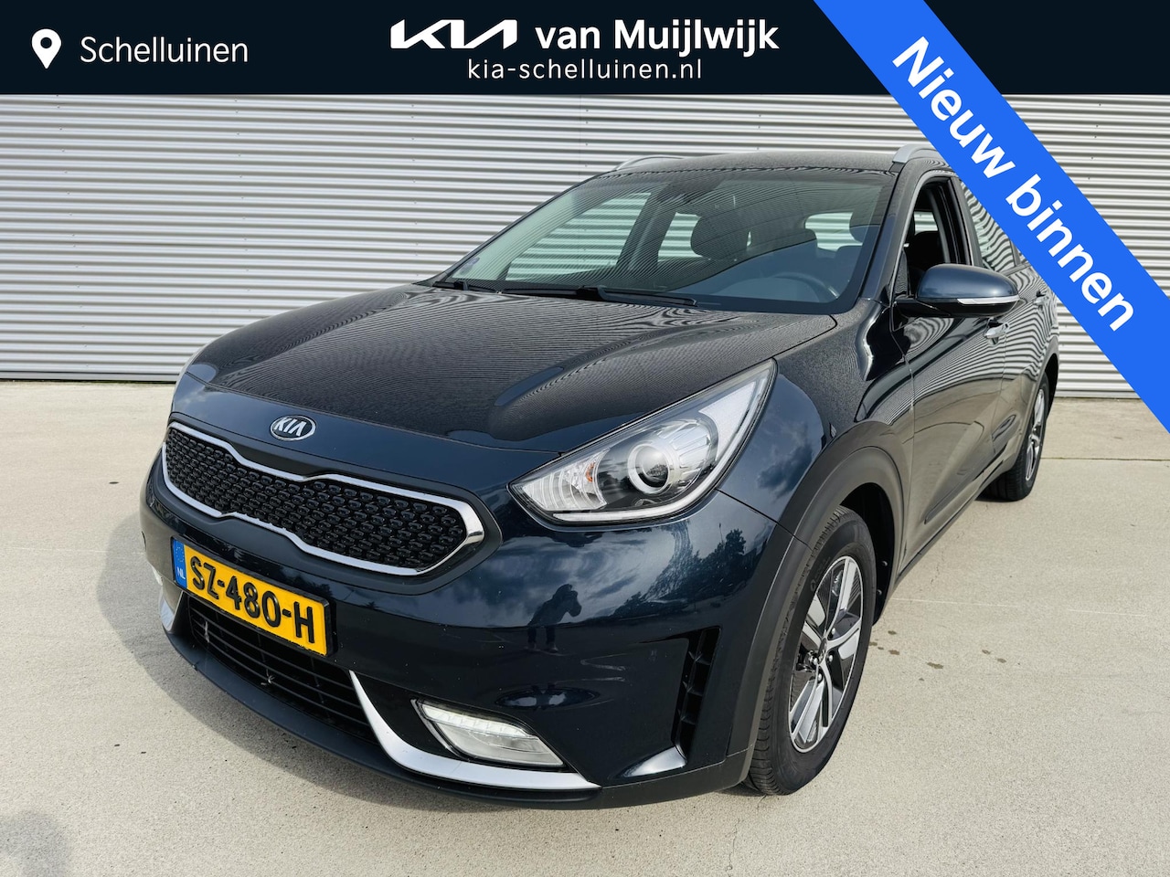 Kia Niro - 1.6 GDi Hybrid DynamicLine Clima | Cruise | Navi | Camera - AutoWereld.nl