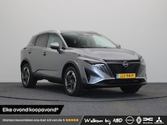 Nissan Qashqai - 158pk MHEV Xtronic N-Connecta | Headup display | 18" Velgen | Stoel, Stuur en Voorruitverw