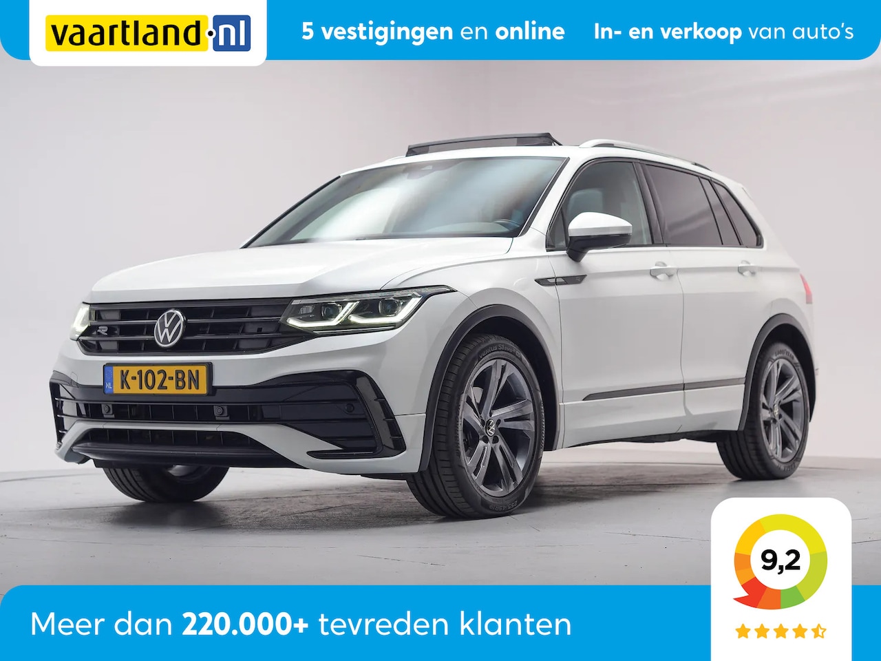 Volkswagen Tiguan - 1.5 TSI R-Line Nieuw model Aut. [ Panorama Virtual Navi ] - AutoWereld.nl