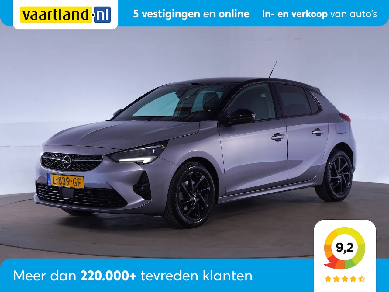 Opel Corsa - 1.2 Turbo 100pk GS Line [ LED PDC Cruise ] - AutoWereld.nl