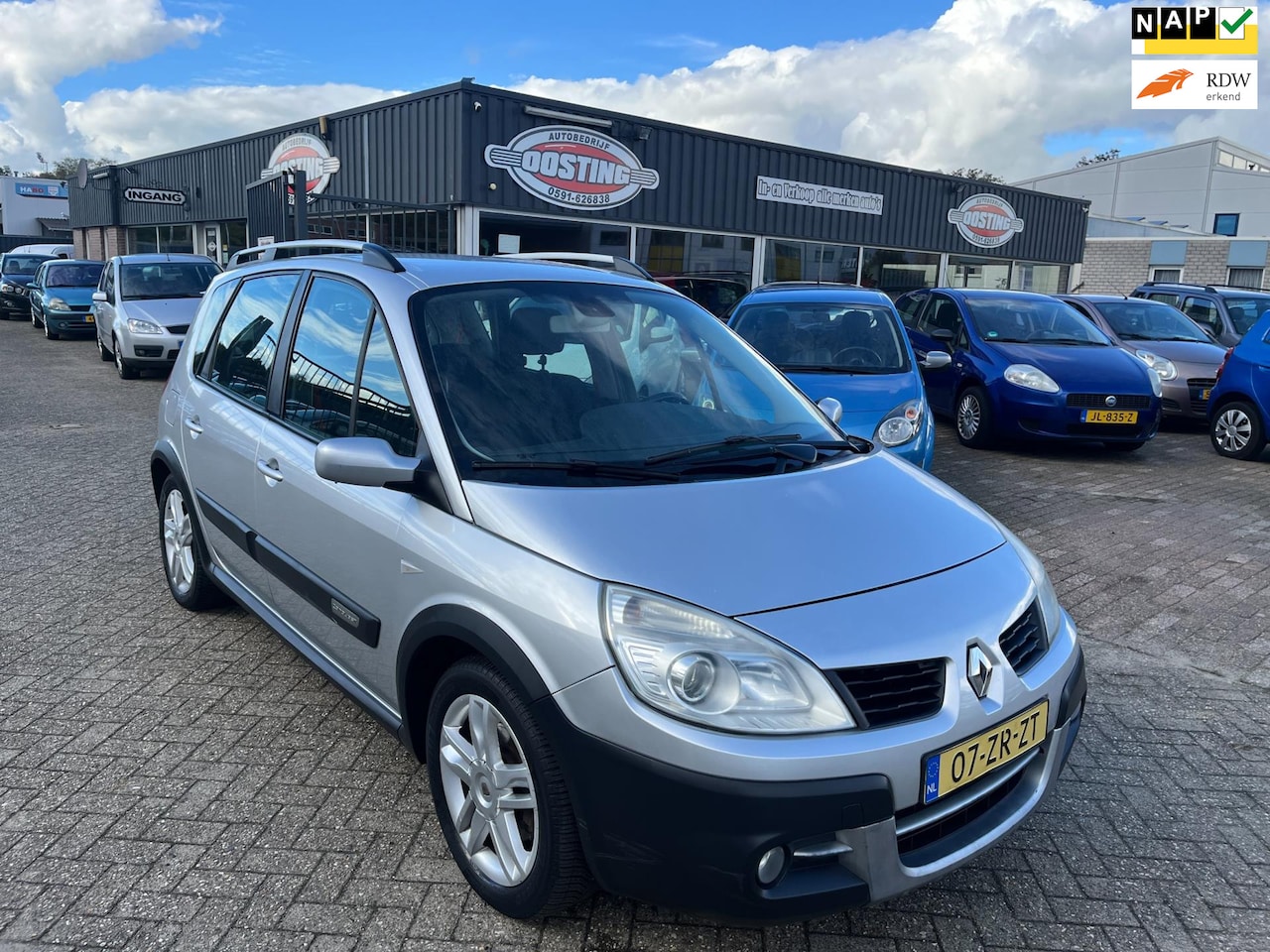 Renault Scénic - 2.0-16V Conquest(st-bekr,clima,navi,6-versn,bj08,2999,-) - AutoWereld.nl