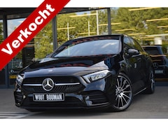 Mercedes-Benz A-klasse - 180 AMG Led Panorama Widescreen Sfeer Camera Night Augmented Pdc