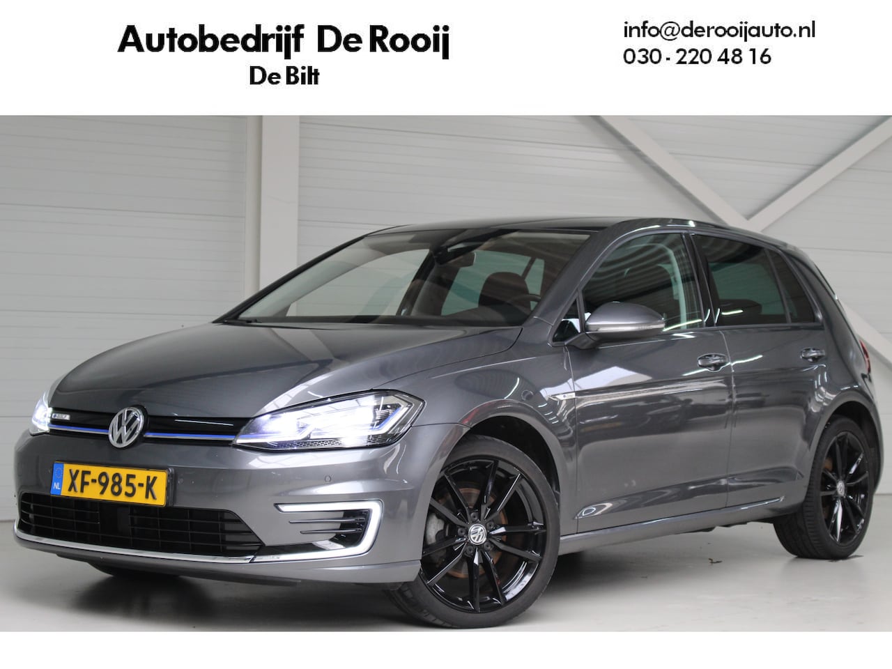 Volkswagen e-Golf - E-Golf DSG | Airco | PDC+Camera | Leder | Side Assist |Stoelverw. - AutoWereld.nl