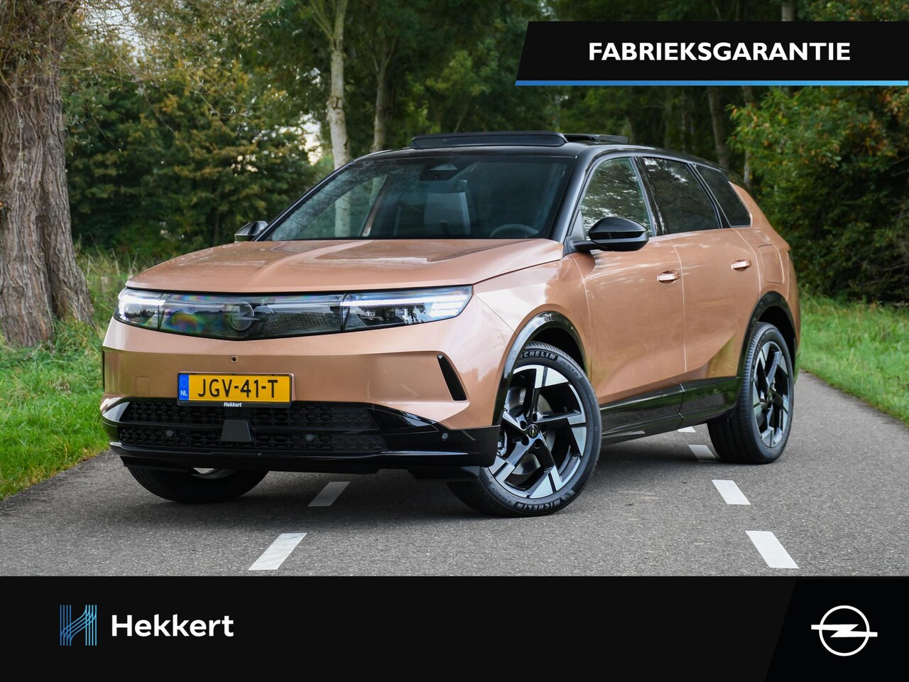 Opel Grandland Electric - GS 73kWh 214pk Automaat TECHNOLOGIE PLUS PAKKET | 360° CAMERA | 20''LM | SCHUIF-DAK | HUD - AutoWereld.nl