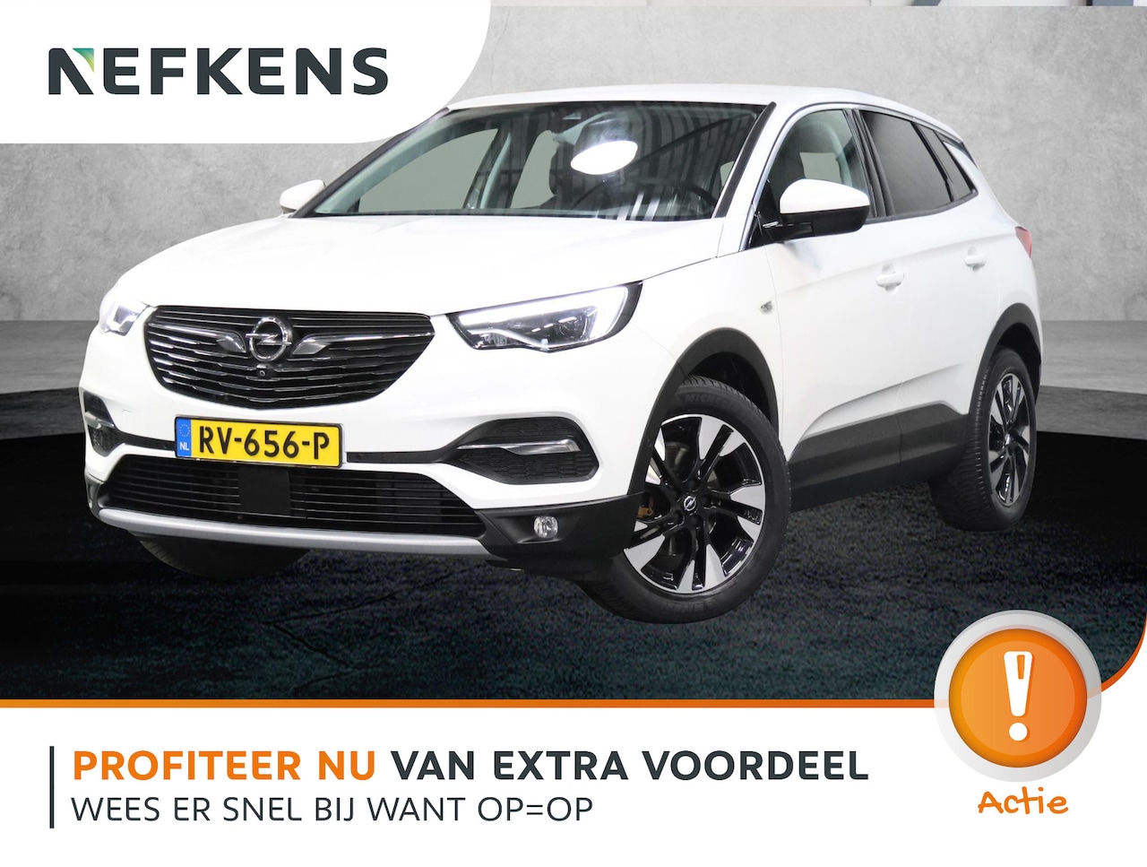 Opel Grandland X - 1.2 130PK Turbo Innovation | AppleCarPlay/AndroidAuto | Navigatie | Cruise Control | Keyle - AutoWereld.nl
