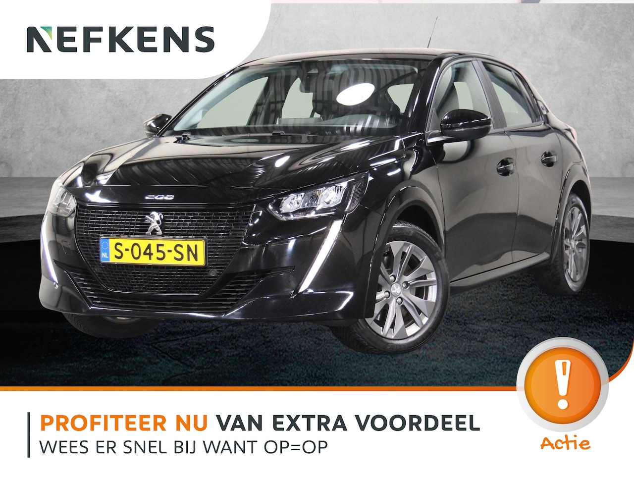Peugeot e-208 - Active Pack 50kWh 136PK | 1ste eigenaar | ACCURAPPORT 96% | 3 FASE | Armsteun | Navigatie - AutoWereld.nl