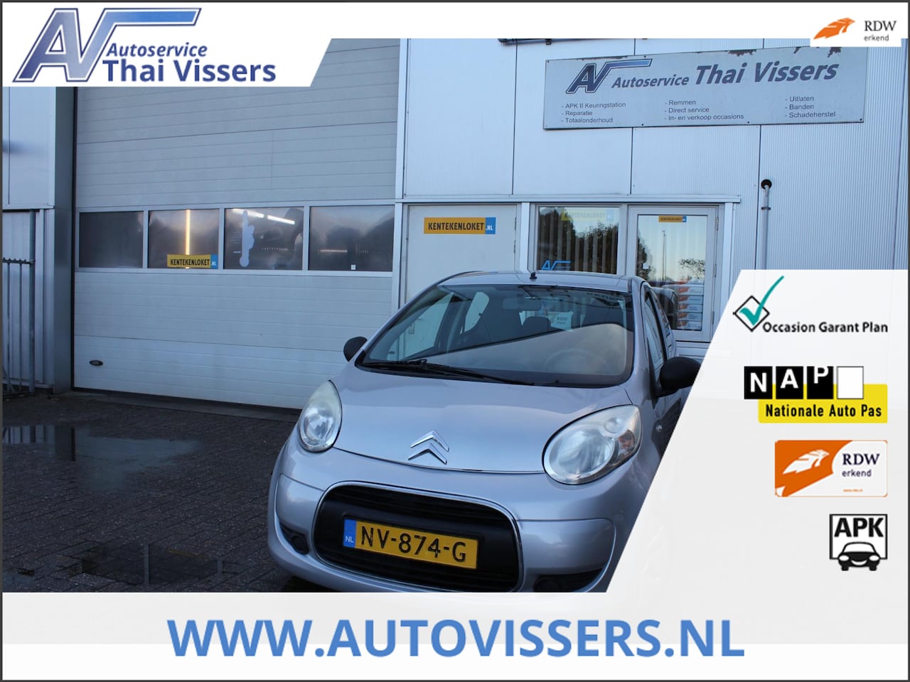 Citroën C1 - 1.0-12V Ambiance 5Deurs Nette staat Apk 26-7-26 - AutoWereld.nl