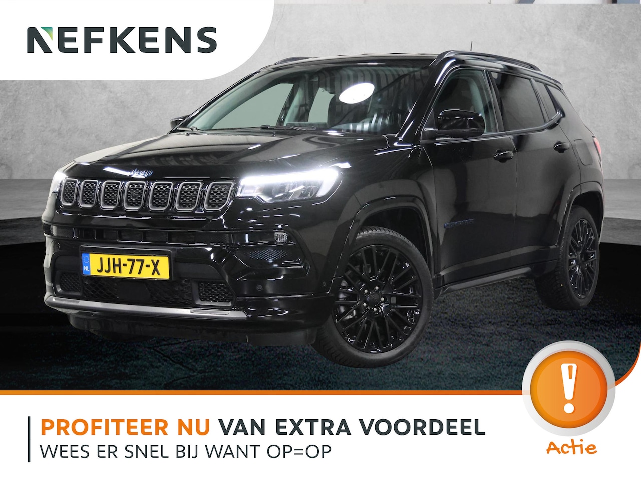 Jeep Compass - 4xe 240PK Plug-in Hybrid Electric Upland 4x4 | AUTOMAAT | AppleCarPlay/AndroidAuto | Adapt - AutoWereld.nl