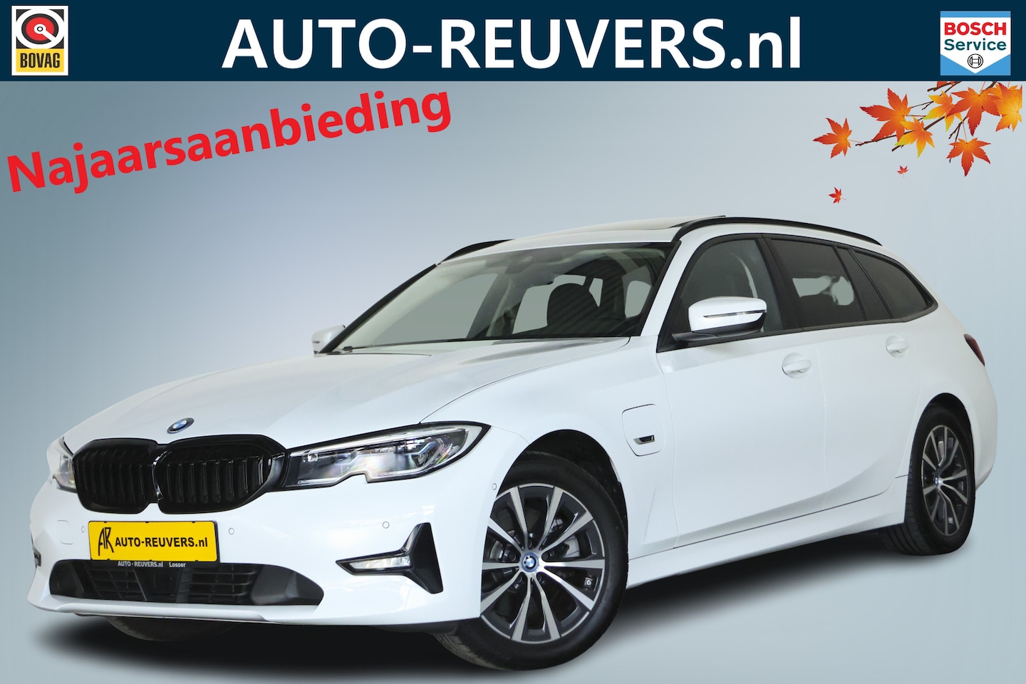 BMW 3-serie Touring - 320e High Executive / Opendak / Laser LED / ACC / CarPlay / Cam - AutoWereld.nl