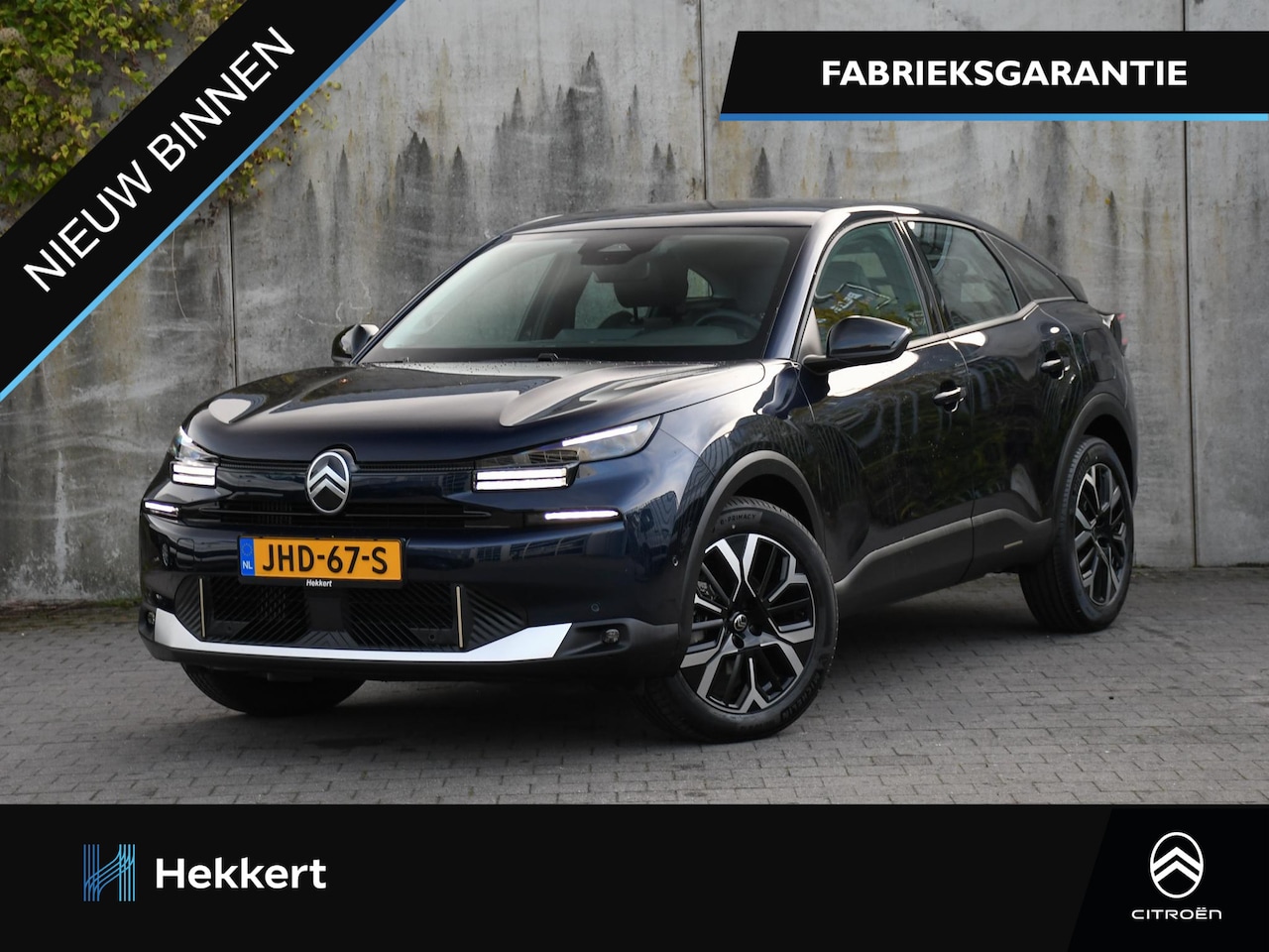 Citroën C4 - Plus 1.2 Hybrid 145pk Automaat ADAPT. CRUISE | DODE HOEK | 18''LM | PDC + CAM. | DAB | NAV - AutoWereld.nl
