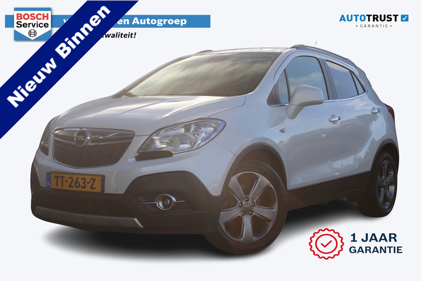 Opel Mokka - 1.4 T Cosmo | incl. 12 maanden garantie | Trekhaak | Lichtmetalen velgen | Achteruitrijcam - AutoWereld.nl
