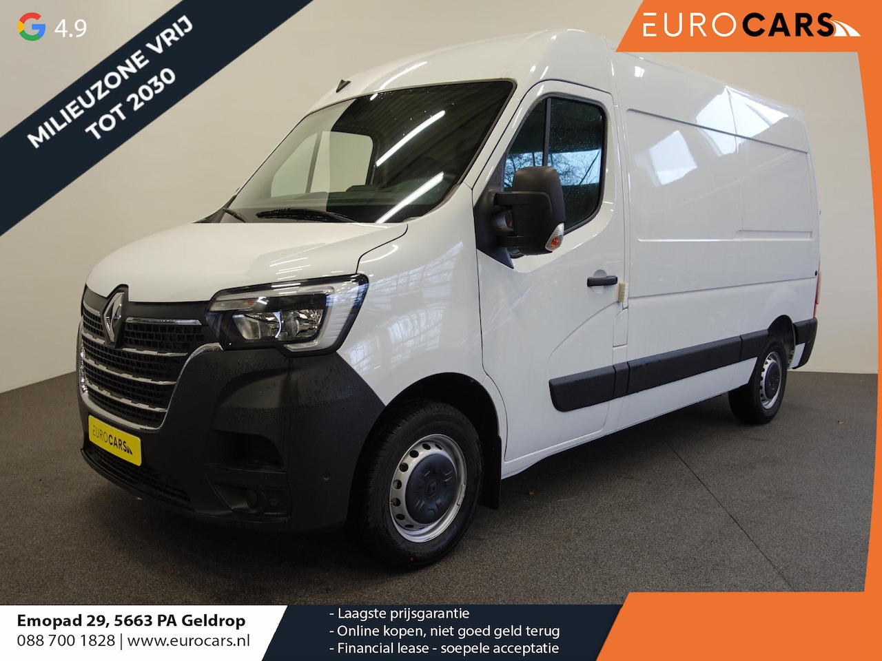 Renault Master - T33 2.3 dCi 135 L2H2 BPM VRIJ! Airco Cruise control Parkeersensoren Navigatie Trekhaak - AutoWereld.nl