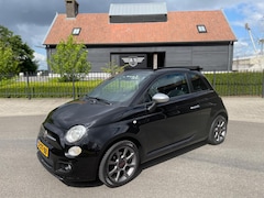 Fiat 500 C - 0.9 TwinAir SPORT S CARBRIO AIRCO NAVIGATIE DEELS LEER LM-VELGEN