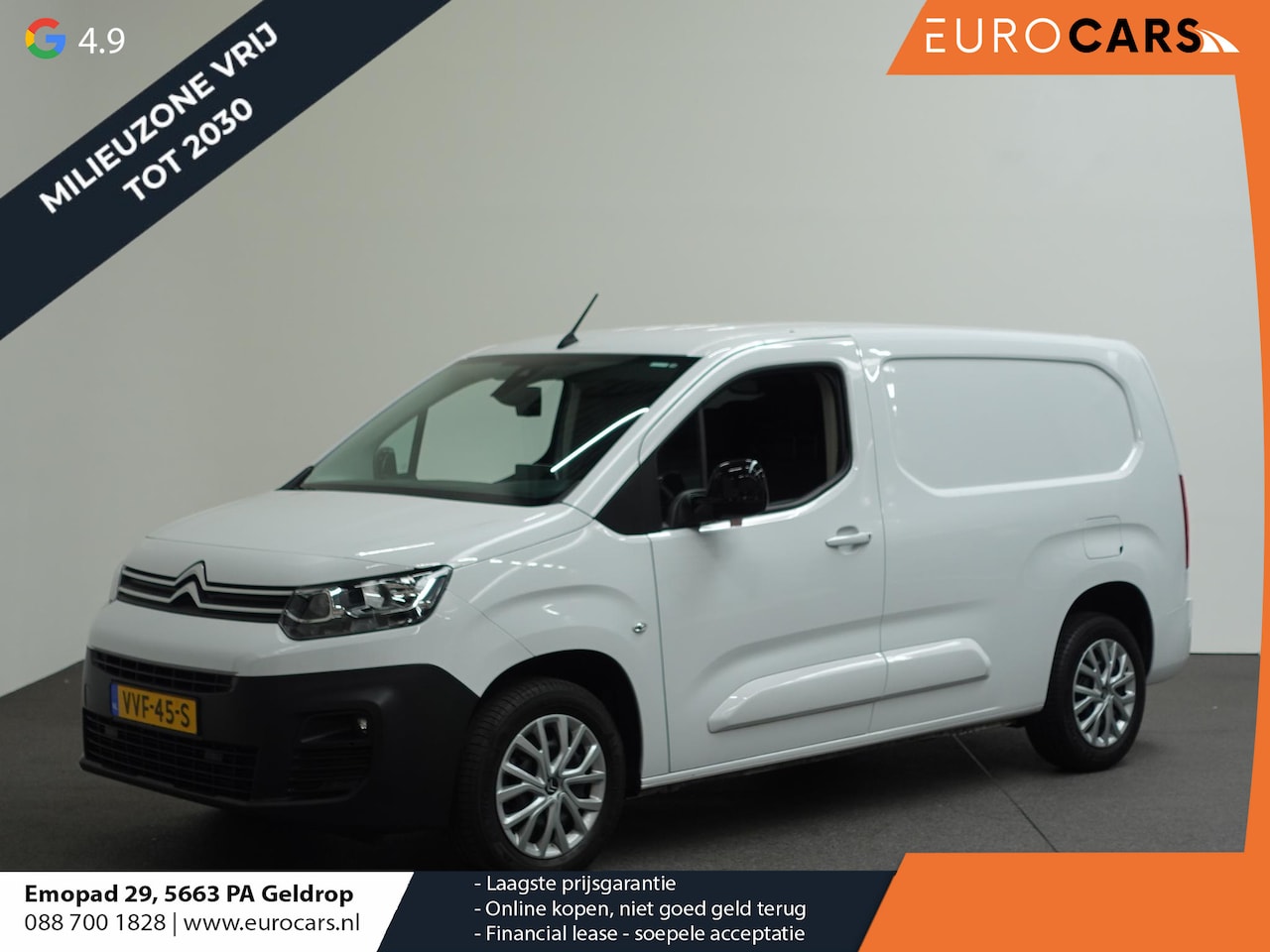 Citroën Berlingo - 1.5 BlueHDi 130PK L2 3-zits Automaat Airco Bluetooth PDC achter Trekhaak - AutoWereld.nl