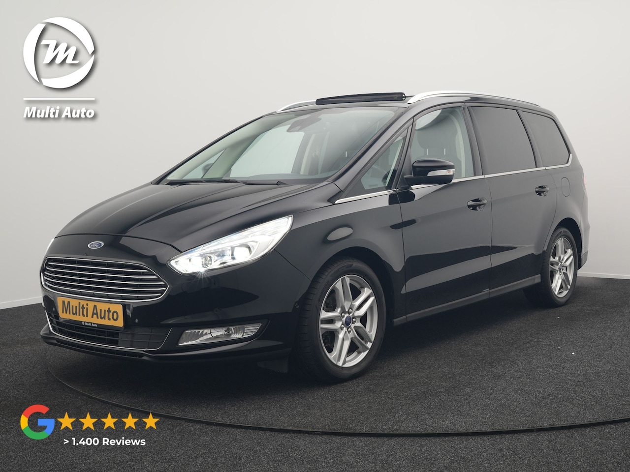 Ford Galaxy - 2.0 Titanium 7 Persoons 240pk Automaat | Panodak | Trekhaak af Fabriek | Adaptive Cruise | - AutoWereld.nl