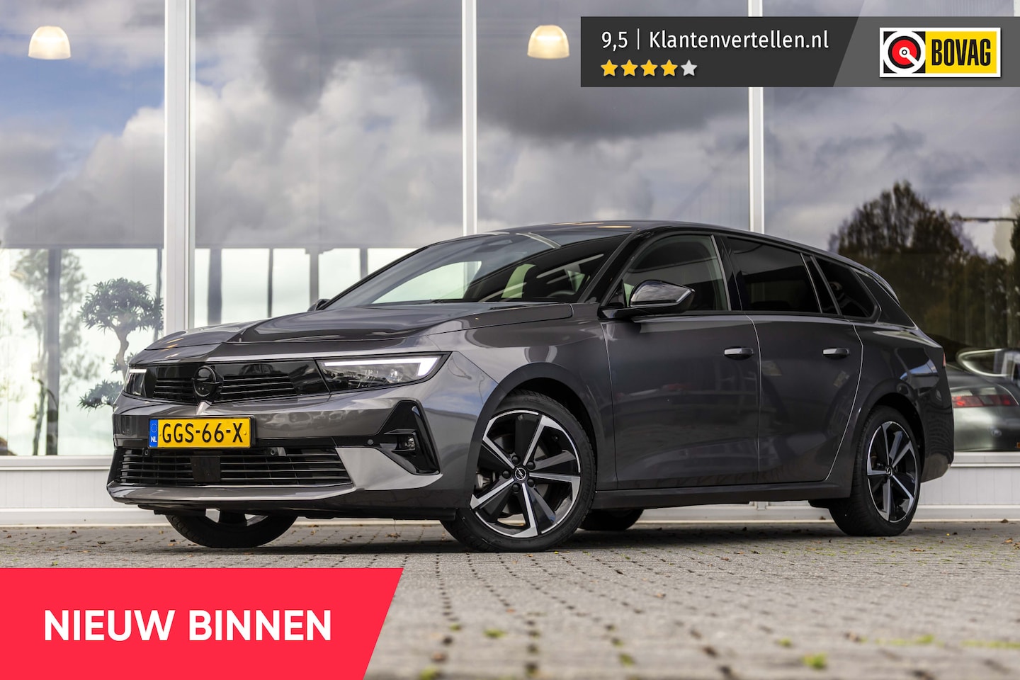 Opel Astra Sports Tourer - 1.2 Turbo Hybrid GS | Head-up | 360° camera - AutoWereld.nl