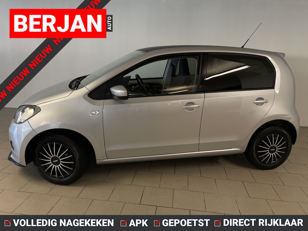 Skoda Citigo - 1.0 AIRCO ELEK RAMEN CENT VERG SPARO WIELDOPSET 5 DRS PRIVACYGLAS NWE APK INRUIL MOG LEUKE - AutoWereld.nl