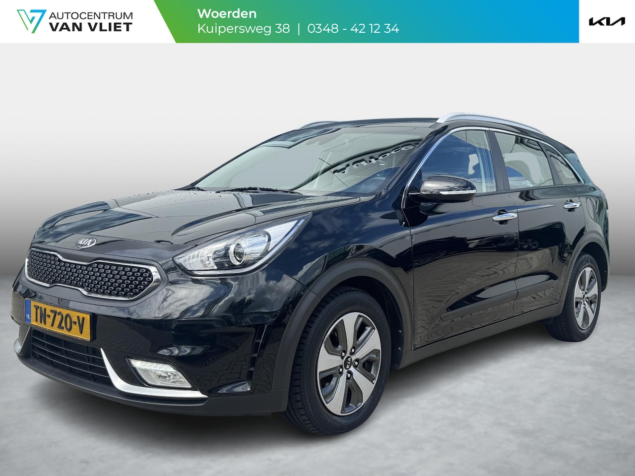 Kia Niro - 1.6 GDi Hybrid DynamicLine | Trekhaak | Navigatie | Achteruitrijcamera | - AutoWereld.nl