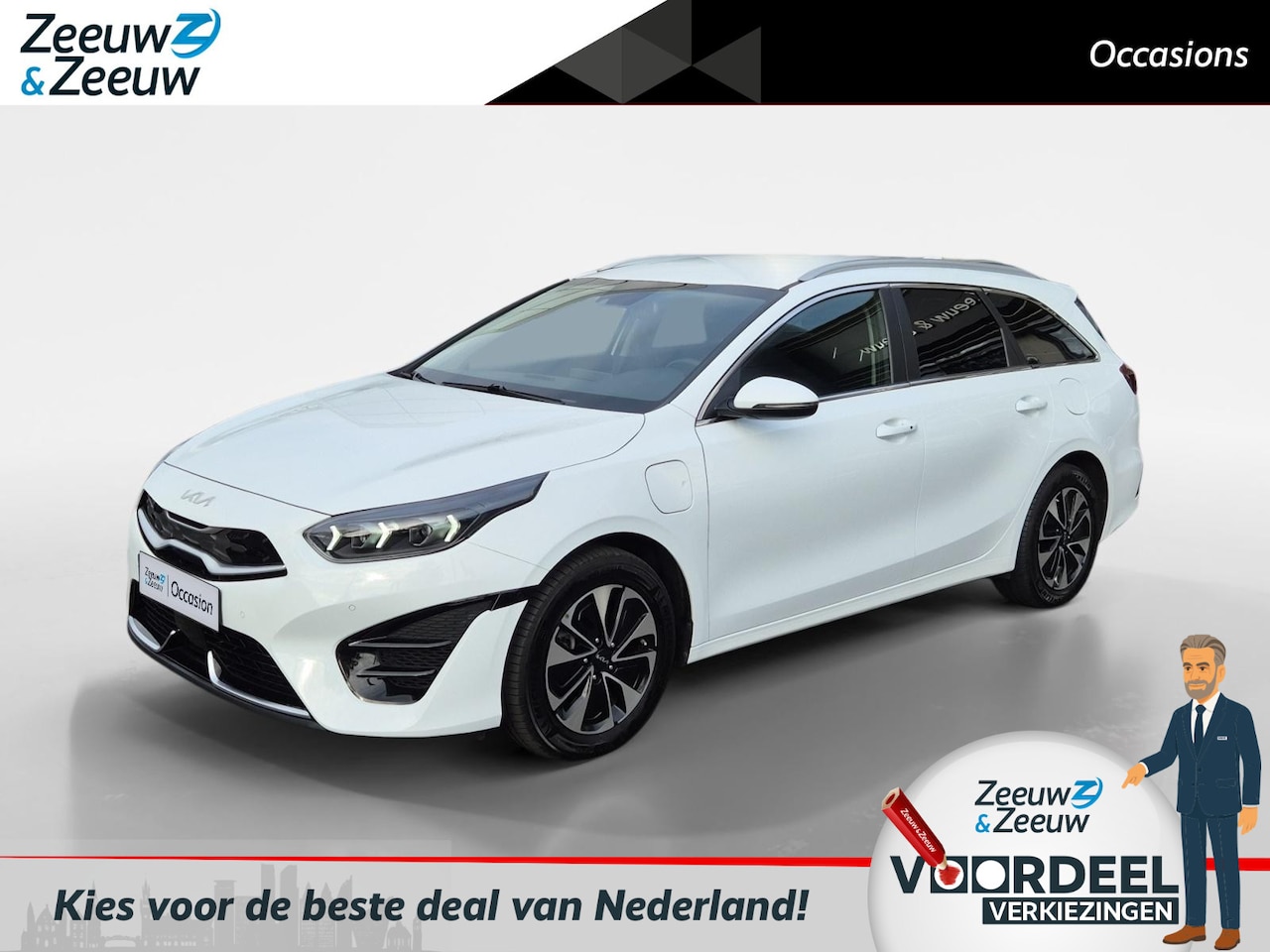 Kia Cee'd Sportswagon - Ceed 1.6 GDI PHEV DynamicLine | Climate Control | Navigatie | Camera | Apple Carplay/Andro - AutoWereld.nl