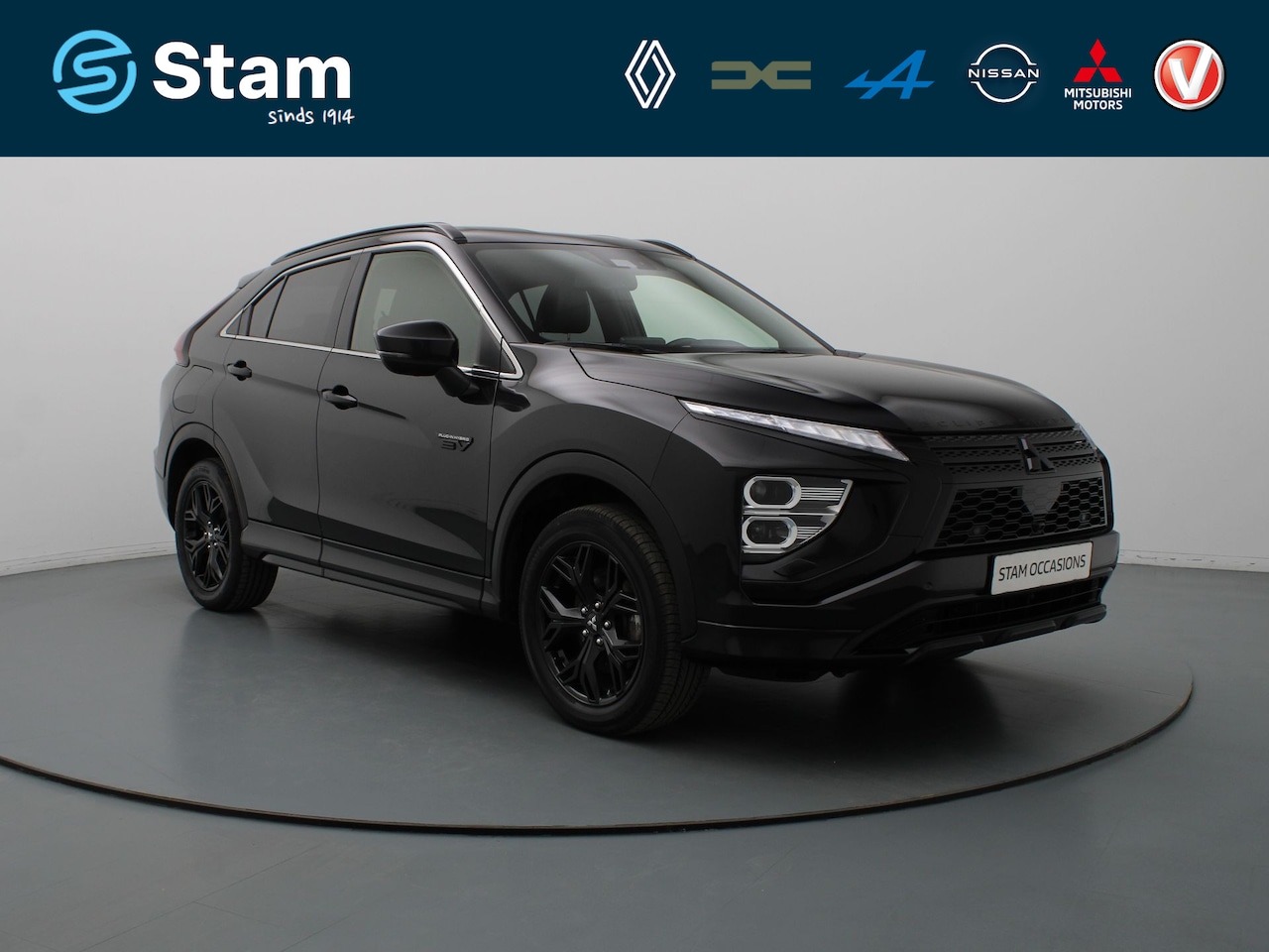 Mitsubishi Eclipse Cross - 188pk PHEV Black Edition Automaat 360° Camera | Adapt. Cruise | Navi | Parkeersens. v+a | - AutoWereld.nl