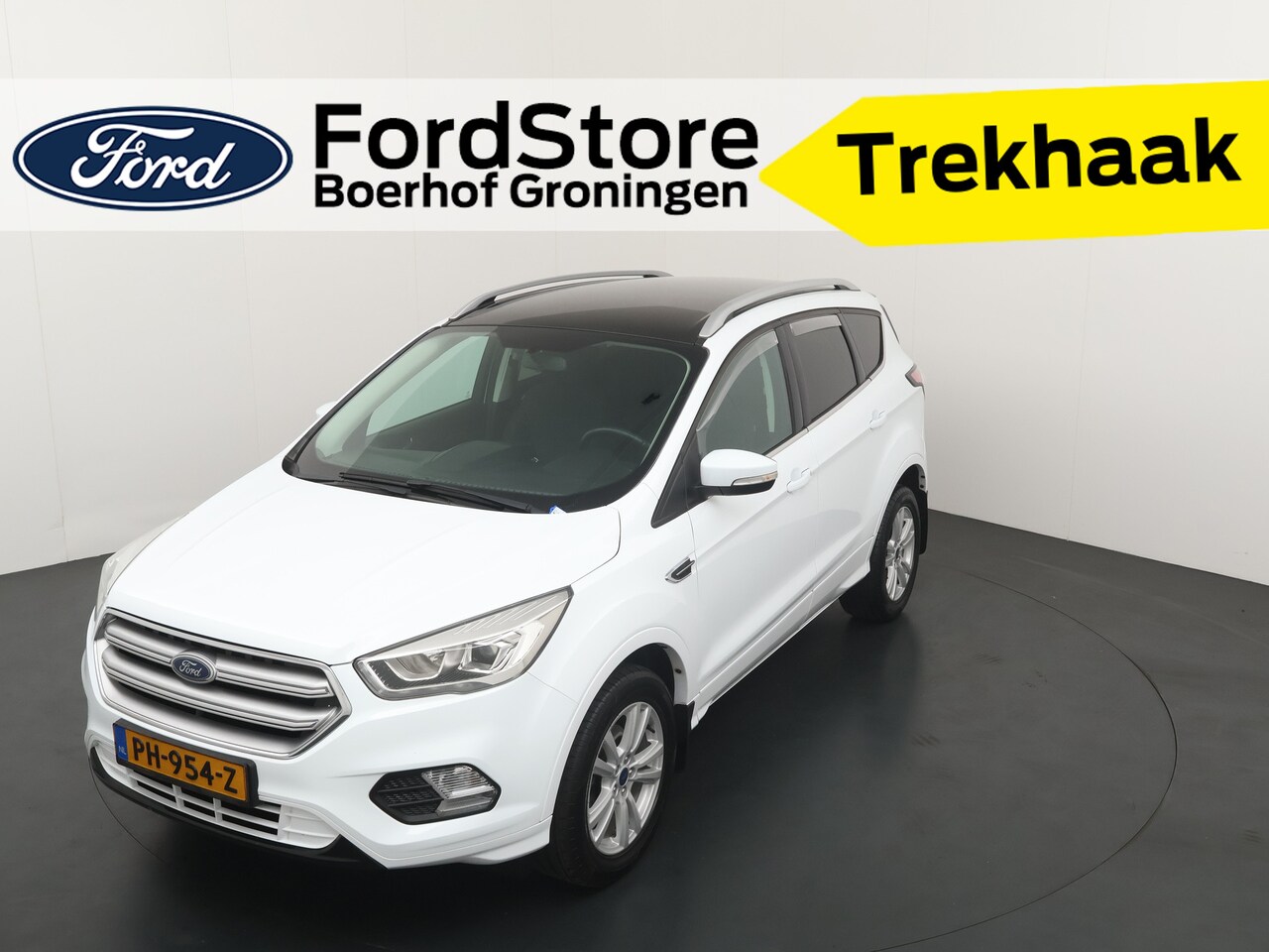 Ford Kuga - 1.5 EcoBoost Trend Ultimate | Trekhaak | Navi | Clima | Cruise | Stoelverw. | Voorruitverw - AutoWereld.nl