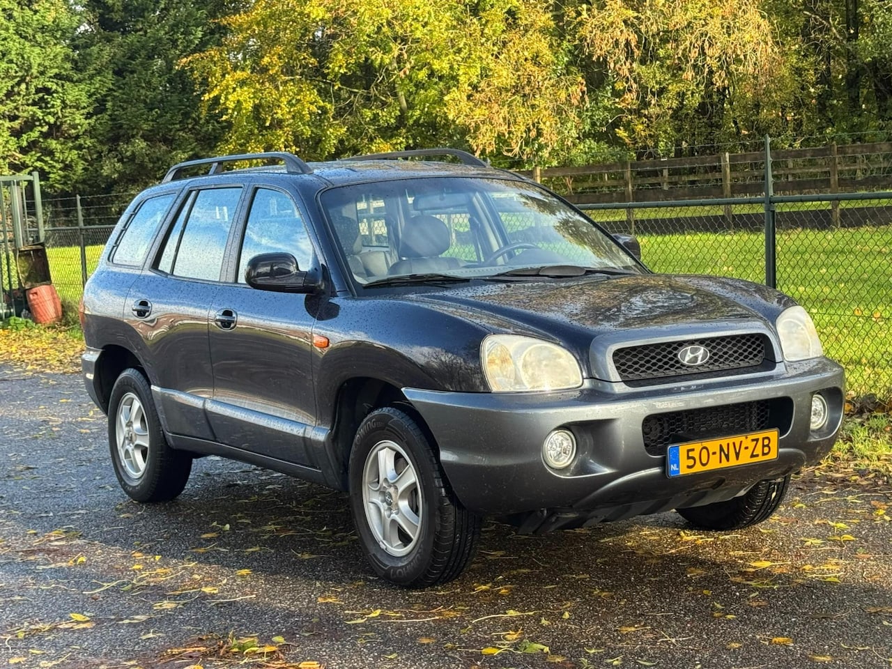 Hyundai Santa Fe - 2.4i-16V 4WD Navy 2.4i-16V 4WD Navy - AutoWereld.nl