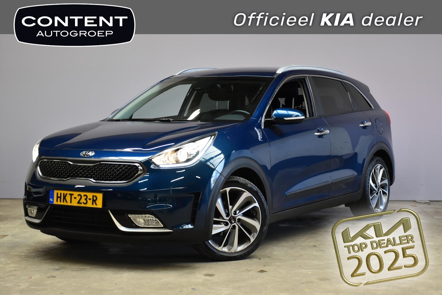 Kia Niro - 1.6 GDi Hybrid 141pk DCT6 First Edition - AutoWereld.nl