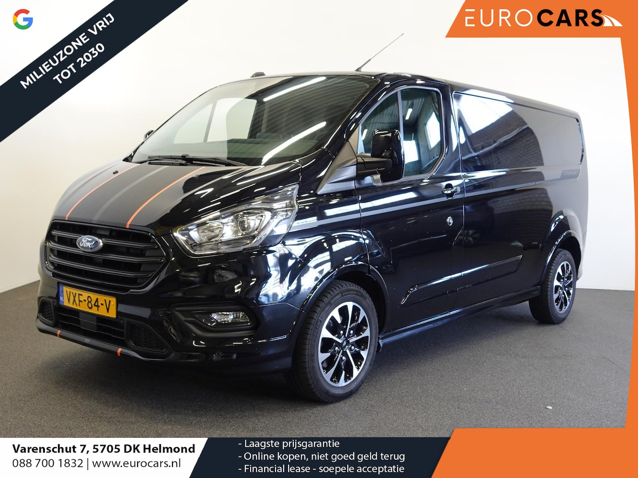 Ford Transit Custom - 320 2.0 TDCI L2H1 Sport 185PK Automaat Airco Cruise Control Bluetooth Navi Trekhaak - AutoWereld.nl