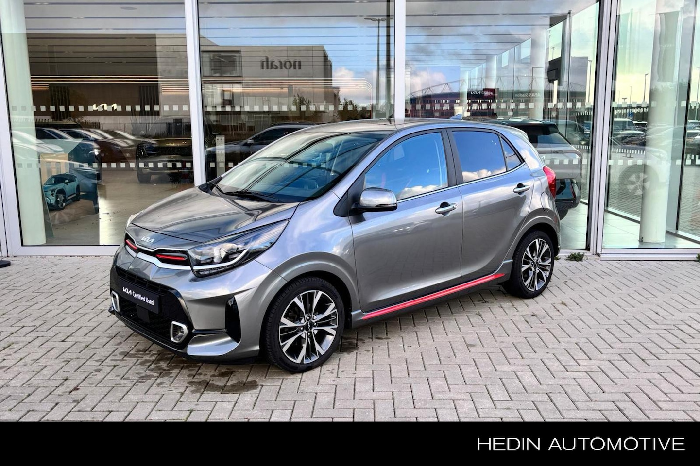 Kia Picanto - 1.0 Turbo GT-Line 100 pk | Schuifdak | Leder | Navigatie | Climate Control | Keyless - AutoWereld.nl