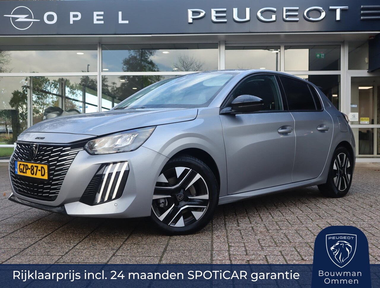 Peugeot 208 - Allure Hybrid 110 e-DCS6 Automaat, Rijklaarprijs, Navigatie Camera Trekhaak - AutoWereld.nl