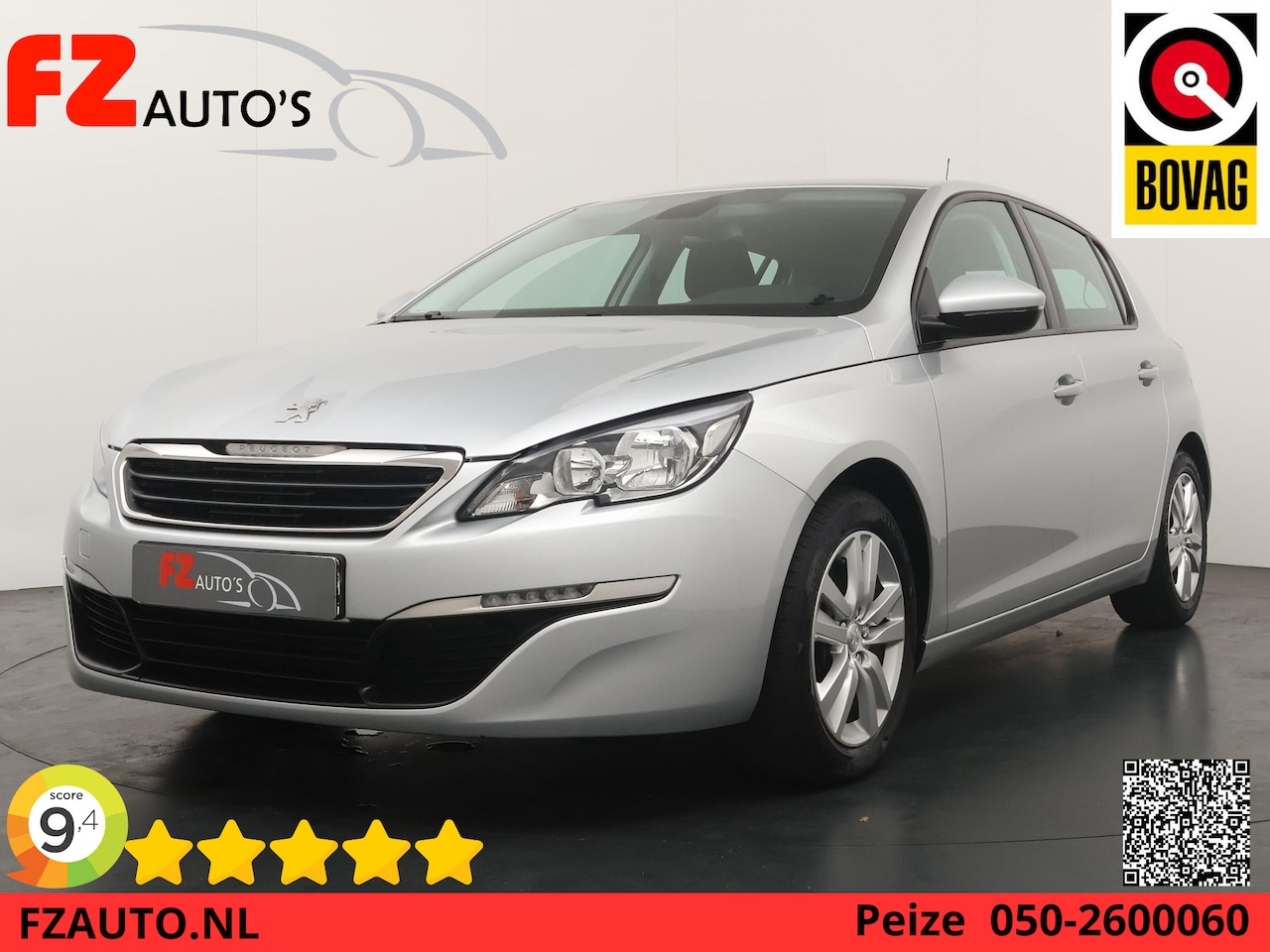 Peugeot 308 - 1.2 PureTech Active - Navigatie - Climate Control - Trekhaak - AutoWereld.nl