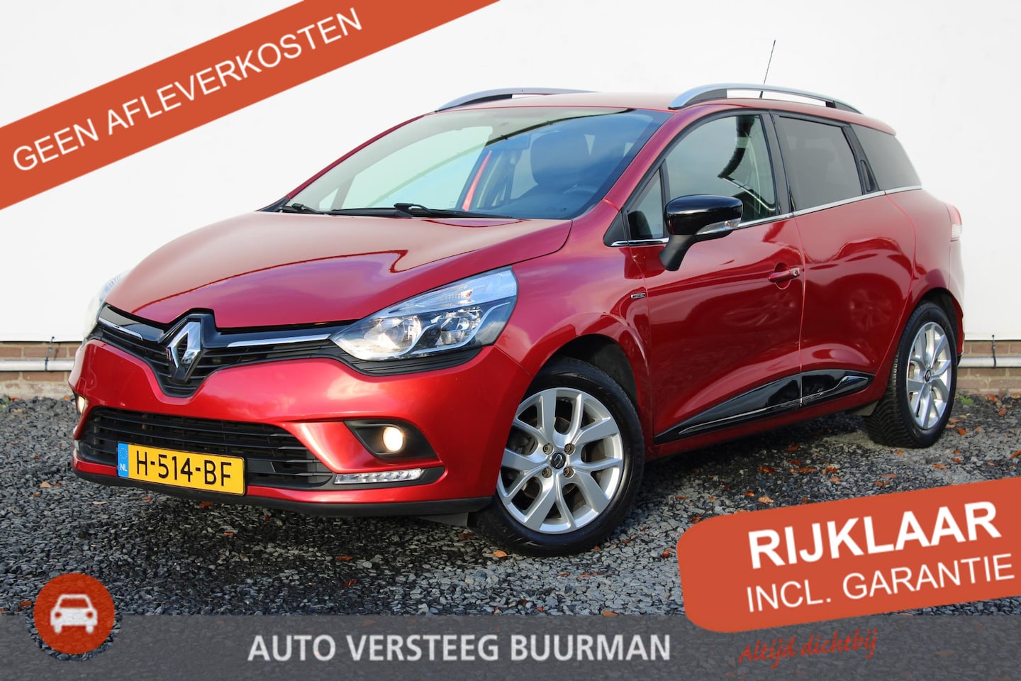 Renault Clio Estate - 0.9 TCe Limited 1e Eigenaar, All-Seasons en Keurig onderhouden! - AutoWereld.nl