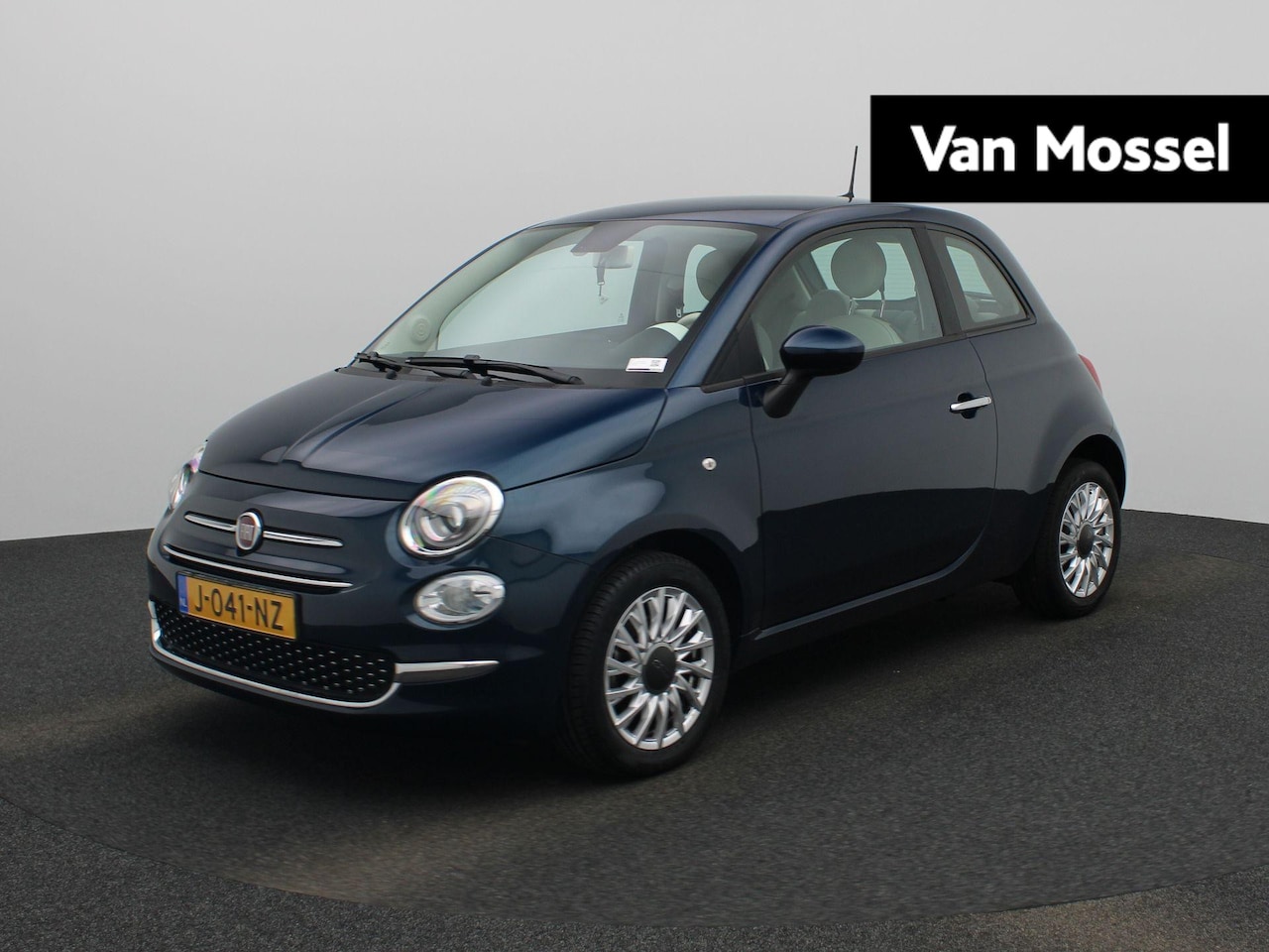 Fiat 500 - 1.0 Hybrid Lounge | Airco | Navigatie | Bluetooth | Cruise Control | DAB+ | - AutoWereld.nl