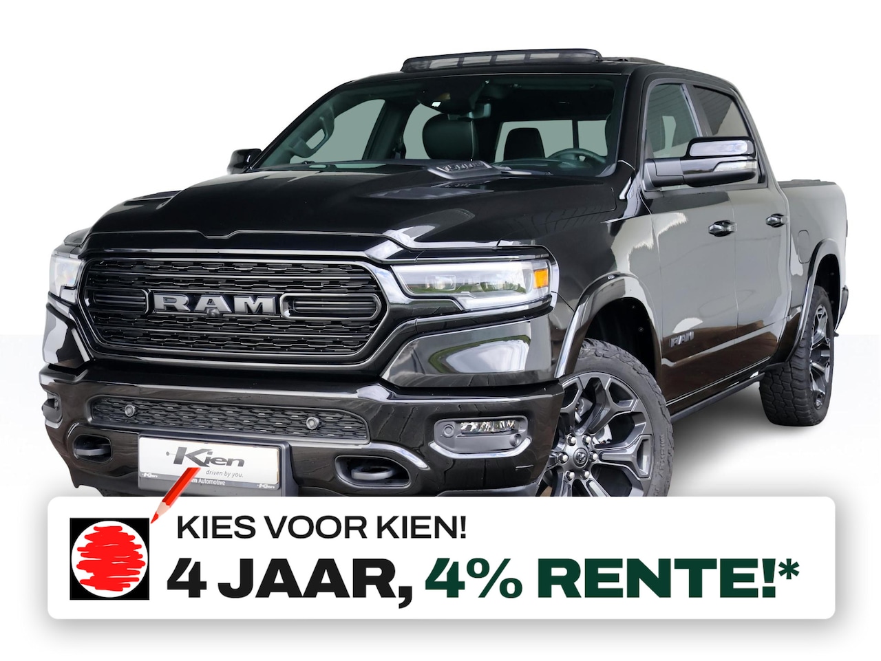Dodge Ram 1500 - 5.7 V8 4x4 Crew Cab Limited | LPG | Luchtvering | Pano-dak | - AutoWereld.nl
