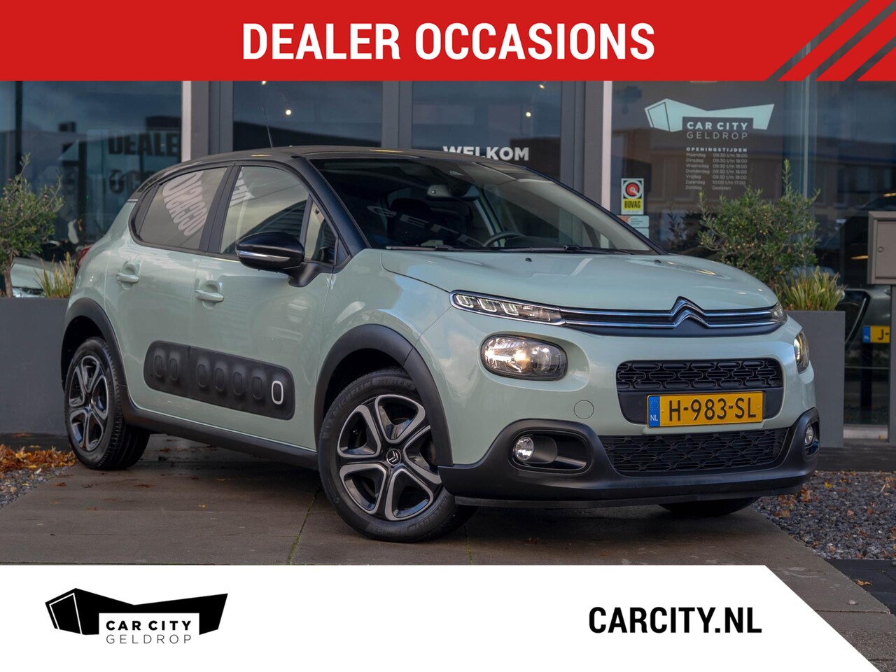 Citroën C3 - 1.2 PureTech S&S Feel Edition / Cruise / Carplay / Clima / NL auto - AutoWereld.nl
