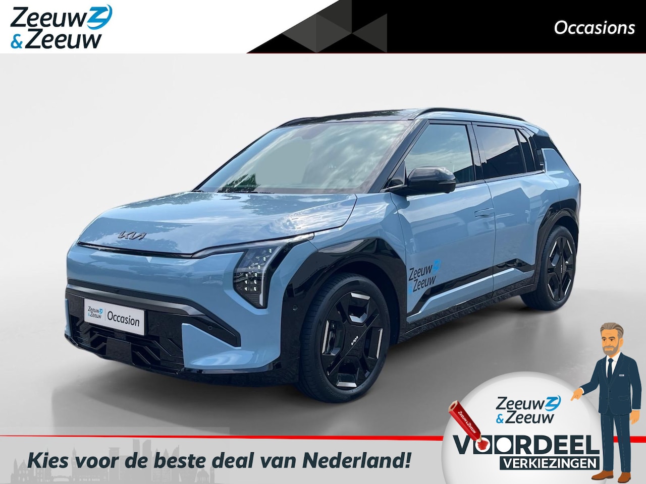 Kia EV3 - GT-PlusLine 81.4 kWh | Demo | Snel leverbaar | Navi | Clima | 360° Camera | Stoel -/stuurv - AutoWereld.nl