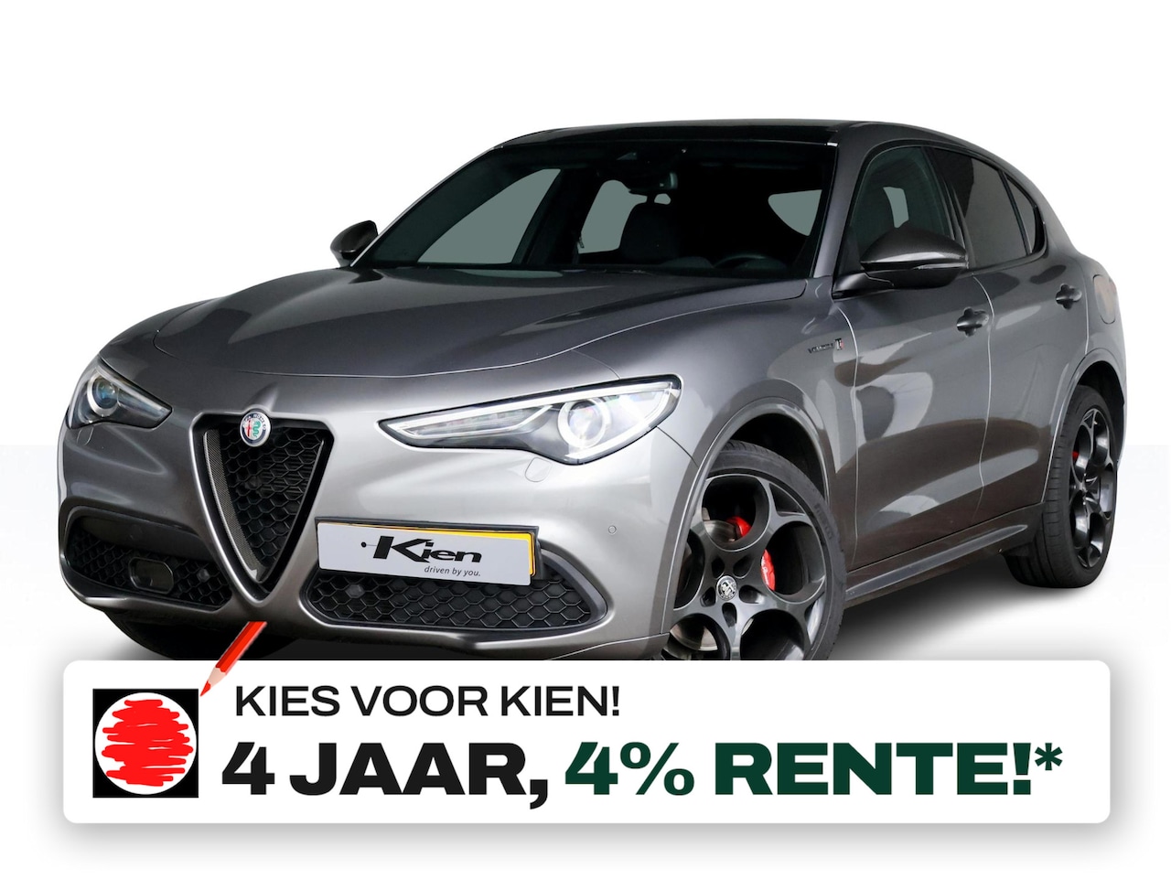 Alfa Romeo Stelvio - 2.0 T AWD Veloce TI | Carbon Q interieur | Pano-dak | Unieke uitvoering | - AutoWereld.nl