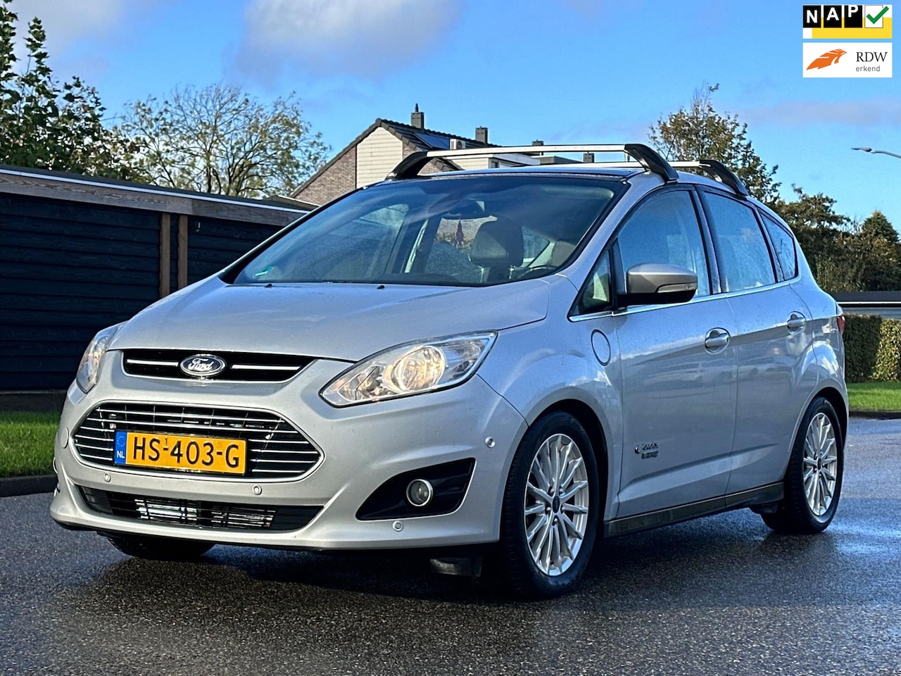 Ford C-Max - 2.0 Plug-in Hybrid Titanium Plus Automaat*Achteruit Camera*Leder*Cruise*Clima*NAP*LM velge - AutoWereld.nl