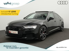 Audi A6 Limousine - 55 TFSI e 367 pk S-tronic quattro Competition | Panoramadak | Trekhaak | Leder | Rondomzic