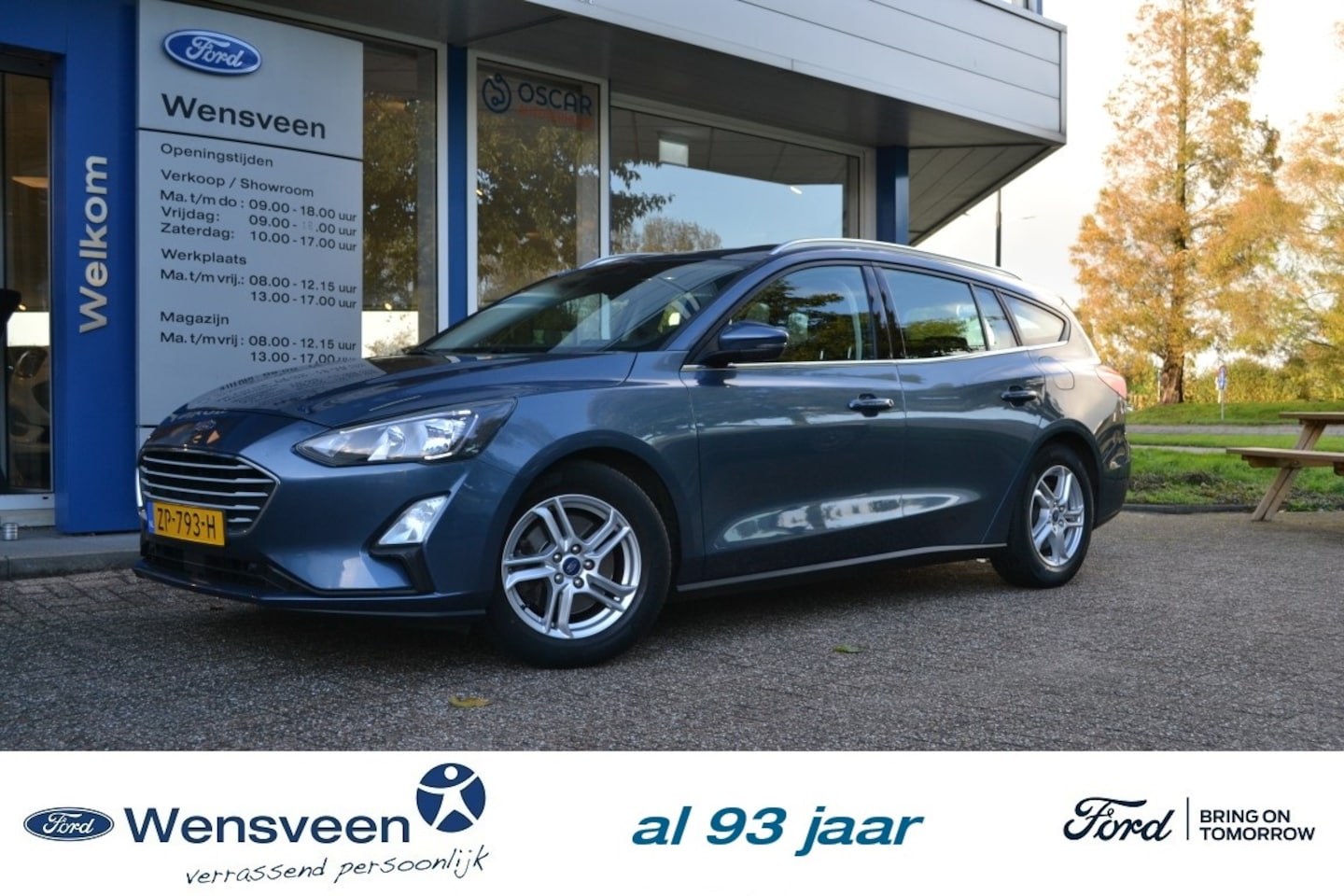 Ford Focus Wagon - 1.0T 100pk ECOBOOST Trend Business Edition | trekhaak - AutoWereld.nl