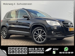 Volkswagen Tiguan - 2.0 TSI 200pk Sport&Style 4Motion Leer+Stoelverw. Trekhaak(2200) 4x4