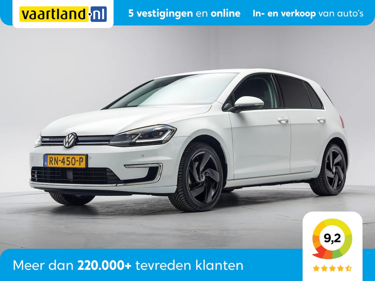Volkswagen e-Golf - business [Full led Nav Apple carplay Android Parkeersensoren ] - AutoWereld.nl