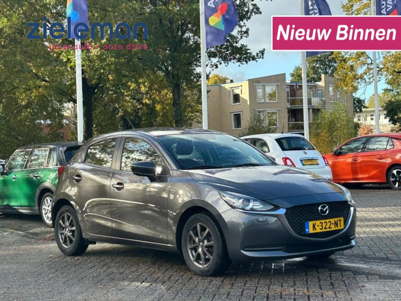 Mazda 2 - 1.5 Skyactiv-G Comfort - Navi, Camera, Cruise - AutoWereld.nl