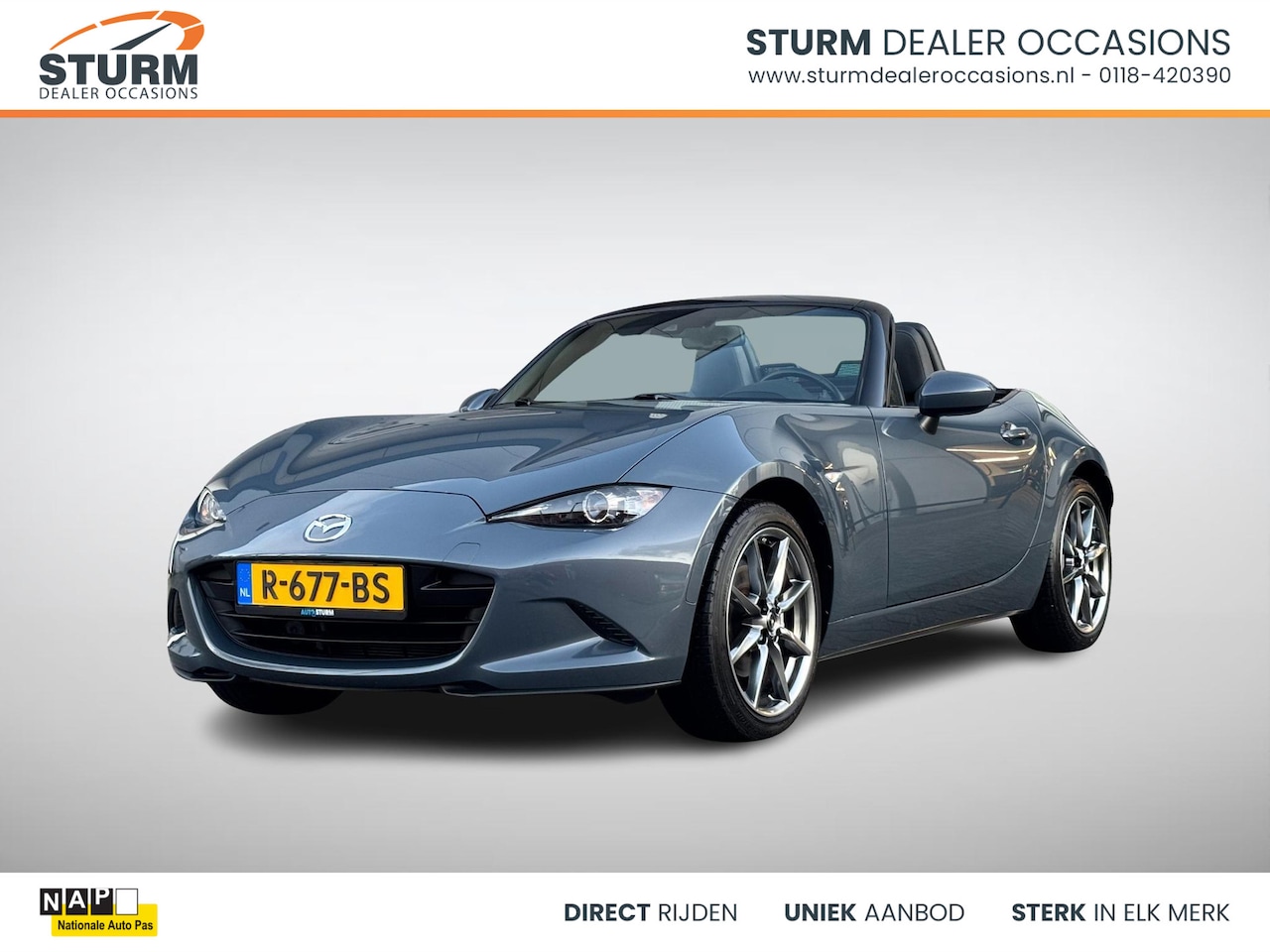 Mazda MX-5 - 2.0 SkyActiv-G 184 Luxury NL-Auto! - AutoWereld.nl