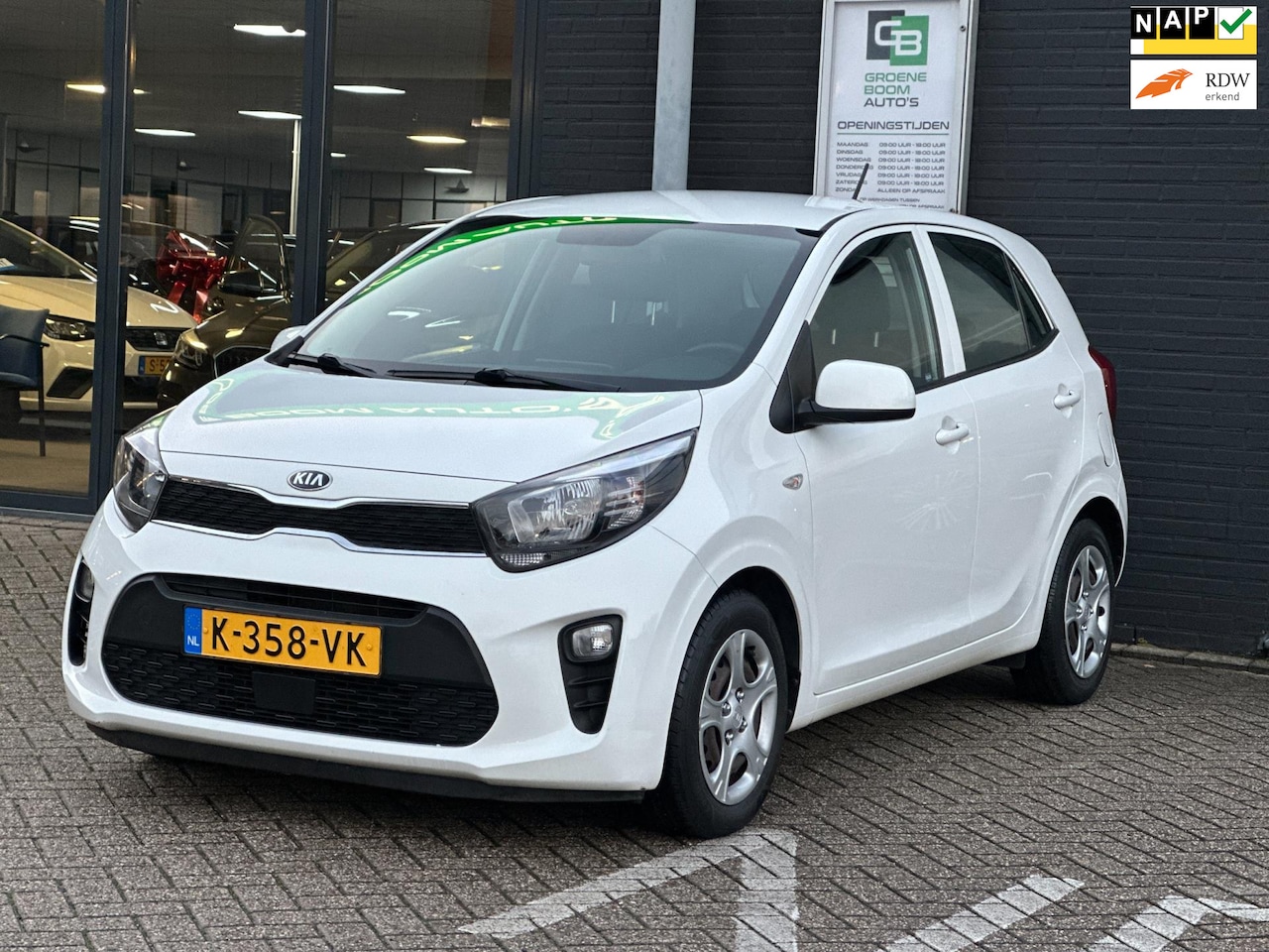 Kia Picanto - 1.0 DPi ComfortLine 5p/1STE EIG/AIRCO/NL-AUTO NAP!! - AutoWereld.nl